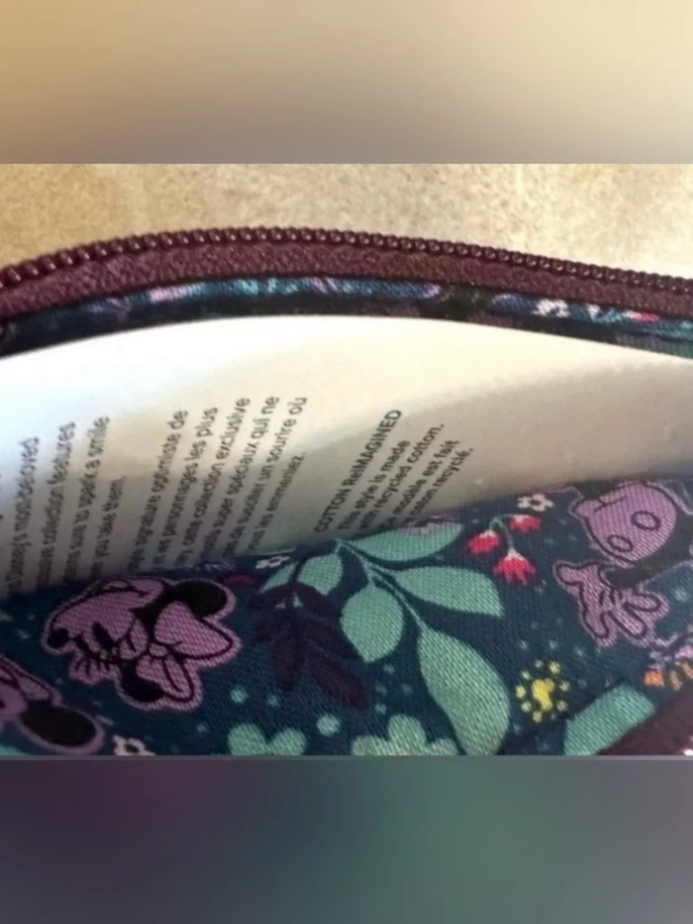 Vera Bradley Disney Zip ID Case Flirty Mickey Mouse